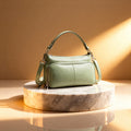 Bolso de hombro de cuero genuino