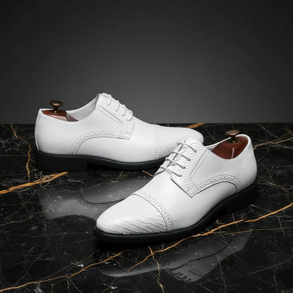 Scarpe Derby da Uomo in Pelle