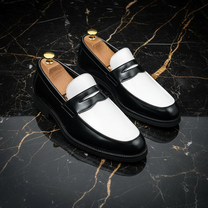 Loafer da Uomo in Pelle Sintetica