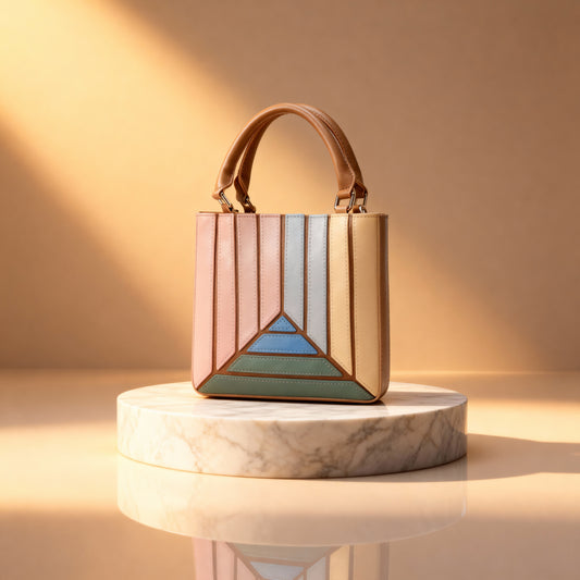 Borsa Geometrica Donna