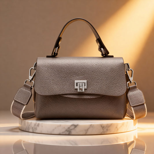 Borsa a Mano in Pelle